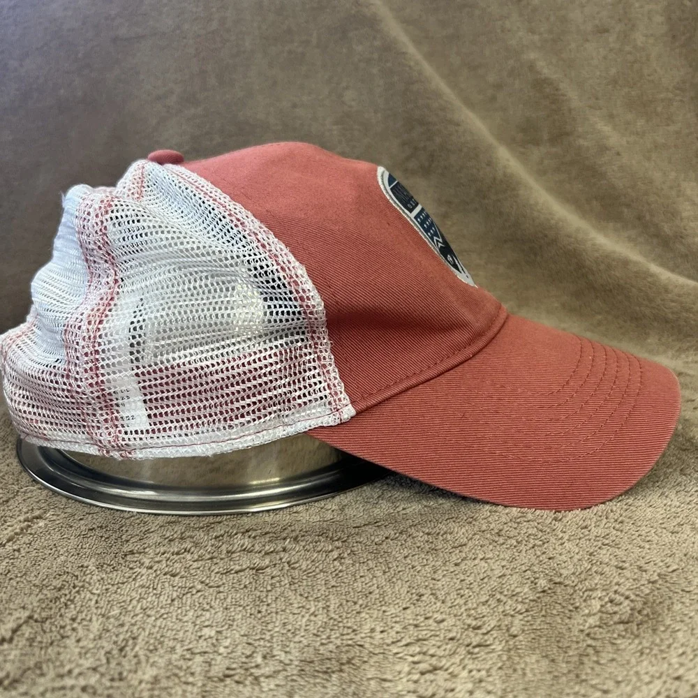 Magellan‎ 1999 Trucker Hat Cap Men's Salmon Mesh Snapback Outdoor Patch